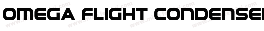 Omega Flight Condensed字体转换